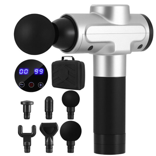 Everfit 30-Speed Rechargeable Massage Gun with 6 Attachments