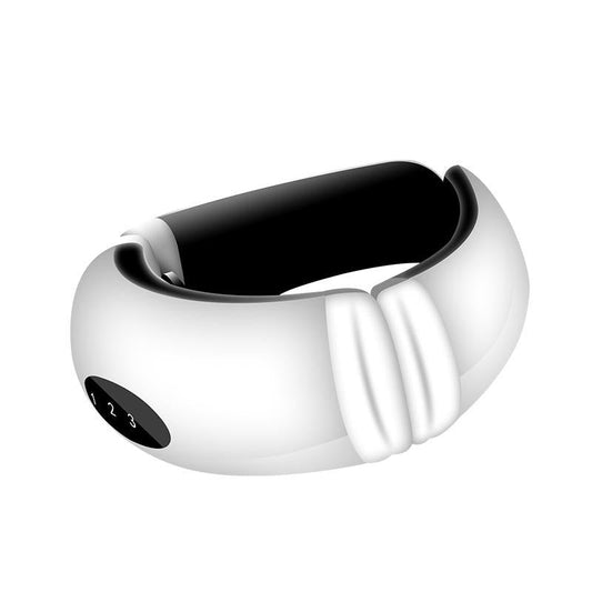 Rechargeable Neck Massager With Hot Compression Electric Pulse Therapy For Neck Pain Relief