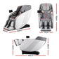 Livemor 4D Massage Chair Electric Recliner Double Core Mechanism Massager ROWA White