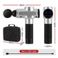 Everfit 30-Speed Rechargeable Massage Gun with 6 Attachments