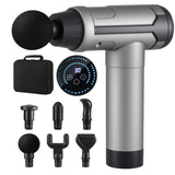 Everfit 30-Speed Rechargeable Massage Gun with 6 Heads