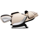 FORTIA Zero Gravity Recline Full-Body Massage Chair, with Back and Foot Rollers, Squeezing Air Pressure for Arms, Legs, plus Heat and Vibration functions, Cream