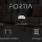 FORTIA Electric Massage Chair Full Body Shiatsu Recliner Zero Gravity Heating Massager, Remote Control