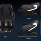 FORTIA Electric Massage Chair Full Body Shiatsu Recliner Zero Gravity Heating Massager, Remote Control