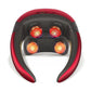 4-Head Neck Massager With Pulse Technology Red