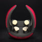 4-Head Neck Massager With Pulse Technology Red