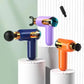 Orange Portable Deep Tissue Massage Gun with 9 Speed Settings