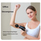 Classic Black 6-Speed Deep Tissue Massage Gun with 4 Heads