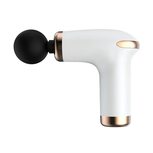 Classic White 6-Speed Deep Tissue Massage Gun