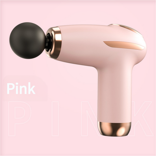 Portable Pink Muscle Massage Gun - 6-Speed Adjustable Relief