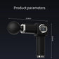 Black Professional LCD Deep Tissue Massage Gun