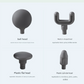 Pink Compact Handheld Massage Gun for Muscle Relief