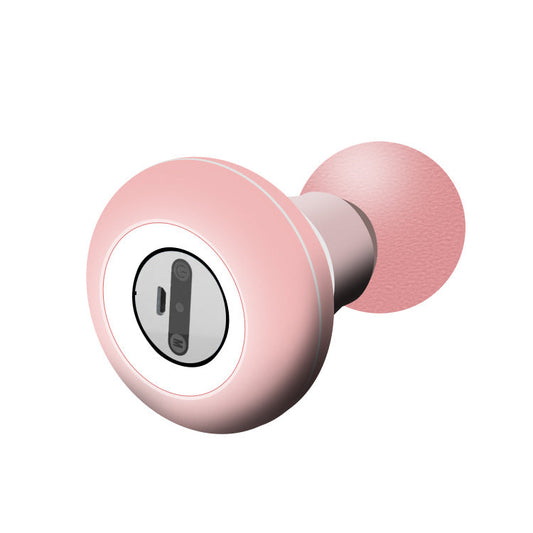 Pink Mini Massage Gun - 6-Speed USB Rechargeable Muscle Relaxer