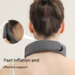APP Intelligent Voice Grey Multi-Mode Cervical Traction Neck Massager with Heat Therapy