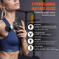 VEVOR Deep Tissue Massage Gun - Portable Percussion Muscle Massager with 4 Speeds & 4 Heads