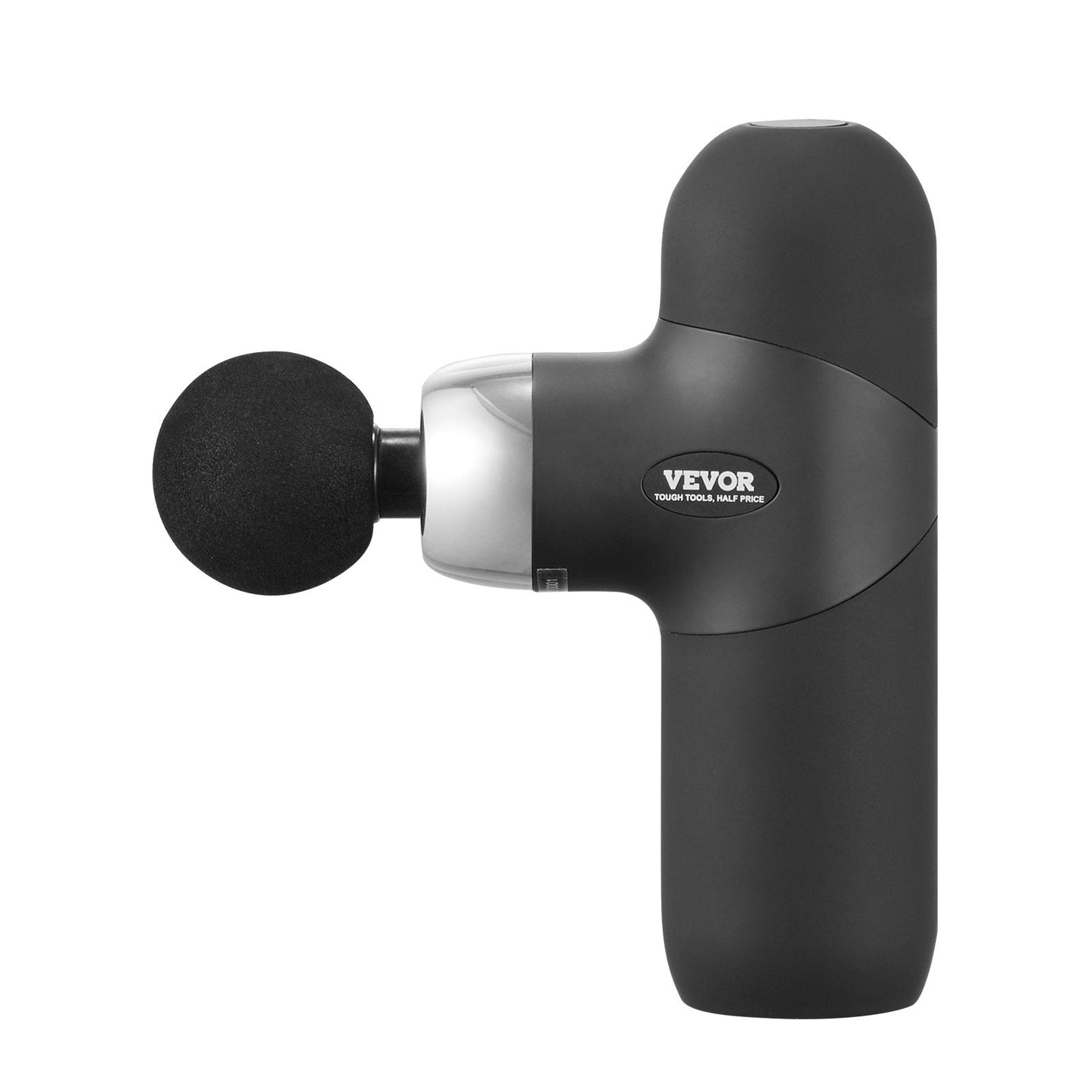 VEVOR Deep Tissue Massage Gun - Portable Percussion Muscle Massager with 4 Speeds & 4 Heads