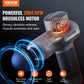 VEVOR Deep Tissue Massage Gun - Percussion Massager with 5 Speeds & 6 Heads