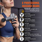 VEVOR Deep Tissue Massage Gun - Percussion Massager with 5 Speeds & 6 Heads