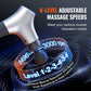 VEVOR Deep Tissue Massage Gun with 6 Speeds & 4 Heads for Muscle Relief