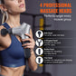 VEVOR Deep Tissue Massage Gun with 6 Speeds & 4 Heads for Muscle Relief