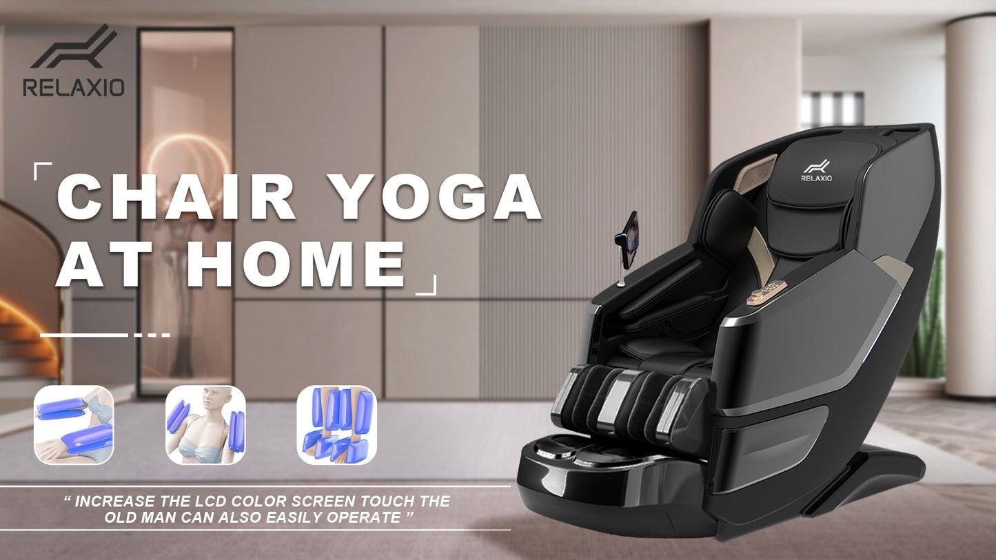 Recliner Full Body Zero Gravity Electrical Massage Chair - White