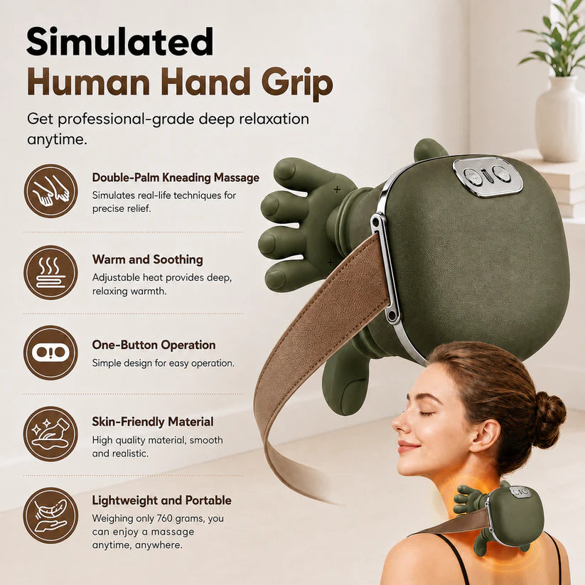 Master's Hand™ Neck & Shoulder Massager